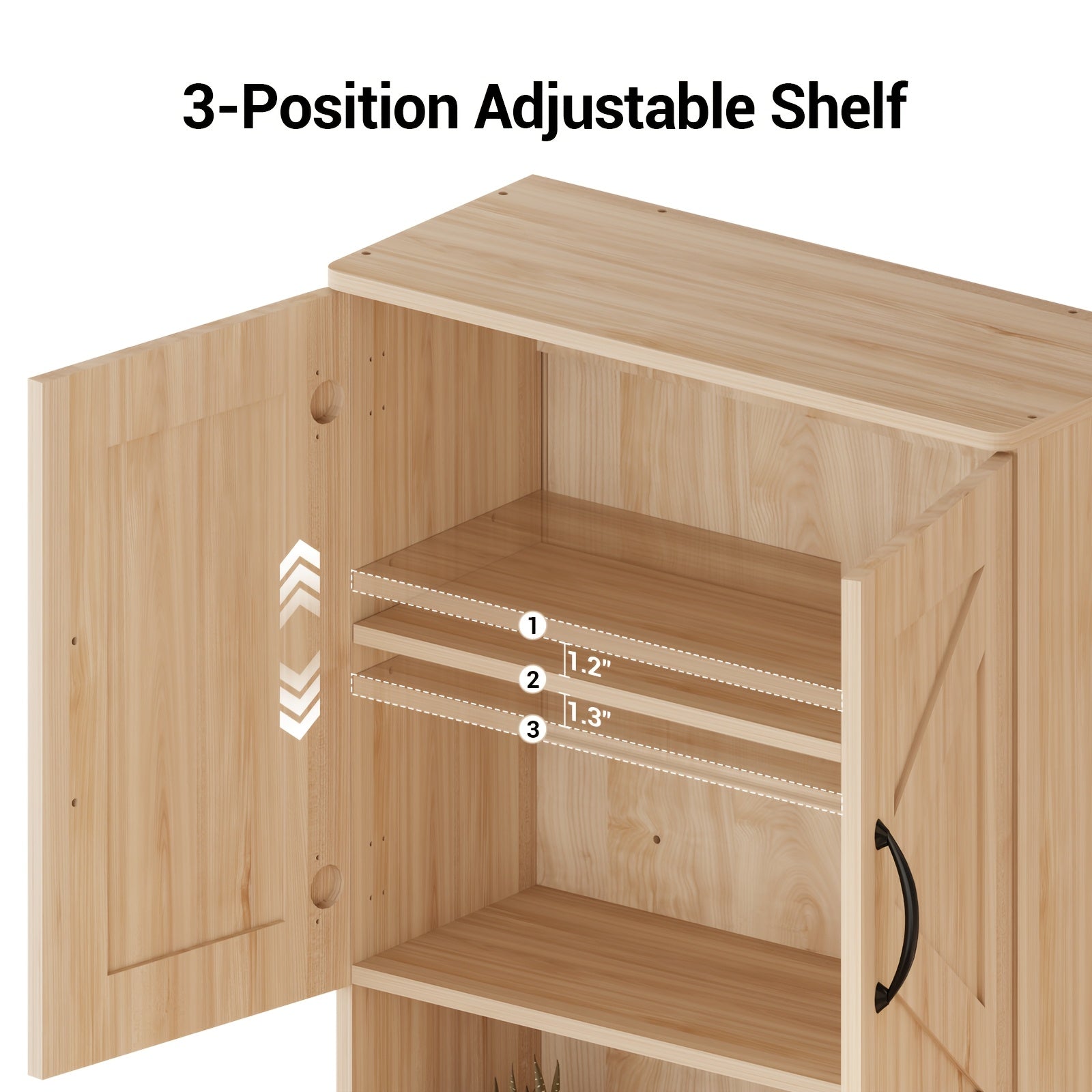 Wall-Mounted Storage Cabinet, Medicine Cabinet, Bathroom Storage Cabinet, Wall Cabinet. Space-saving Design for Easy Bathroom Organization, Sturdy Construction, Home Storage, Modern Furniture, Solid Build, Home Organizer, Hardwood Construction